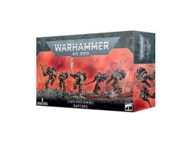 Warhammer 40,000 Chaos Space Marine Raptors – 5 figūrėlės, 32 mm bazės