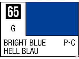 Mr.Hobby Mr.Color C-065 Bright Blue (ryškiai mėlyna) nitro dažai, 10 ml