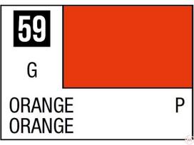 Mr.Hobby Mr.Color C-059 oranžiniai nitro dažai, 10 ml