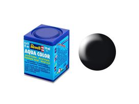 Revell Aqua Color dažai – juoda šilkinė, RAL 9005, 18 ml (36302)