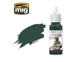 AMMO MIG akriliniai dažai miniatiūroms Medium Russian Green FS-34092, 17 ml