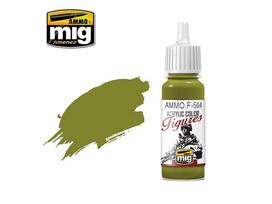 AMMO MIG akriliniai dažai figūrėlėms YELLOW GREEN FS-34259 17 ml