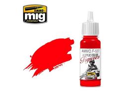 AMMO MIG akriliniai dažai PURE RED 17 ml (F527) figūrėlėms