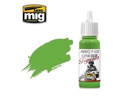 AMMO MIG akriliniai dažai PURE GREEN 17 ml F528 – figūrėlėms, aerografui