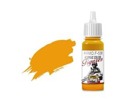 AMMO MIG akriliniai dažai figūrėlėms BRIGHT ORANGE 17 ml (F538)