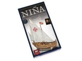 Amati Niña karavelė 1:65 – medinis surenkamas laivo modelis