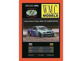 WMC BMW E92 Eurofighter 1/25 plastikinis suklijuojamas modelis