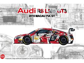 NuNu Audi R8 LMS GT3 2015, FIA GT Pasaulio taurė, 1/24 plastikinis rinkinys