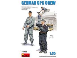 MiniArt Vokiečių savaeigės artilerijos įgula 1/35 plastikinės figūrėlės 35363
