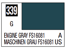 Mr.Hobby Mr.Color C339 FS16081 Variklio pilka nitro dažai, 10 ml
