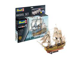 Revell HMS Victory laivo modelio dovanų rinkinys 1:225 su dažais ir klijais