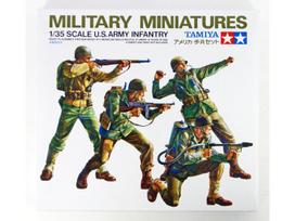 Tamiya JAV armijos pėstininkai 1/35 plastikinis figūrėlių rinkinys
