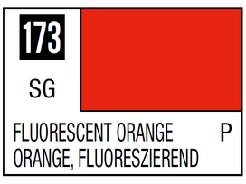 Mr.Hobby Mr.Color C-173 fluorescencinė oranžinė nitro dažai 10 ml