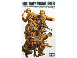 Tamiya Vokiečių pėstininkai fronte 1/35 plastikinis rinkinys 35196