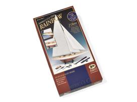 Amati Rainbow jachtos medinis surenkamas modelis 1:80 su įrankiais 46 cm
