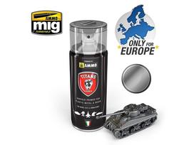 TITANS HOBBY akrilinis purškiamas gruntas Gun Metal 400 ml greitai džiūstantis