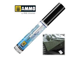 AMMO by MIG 1802 Effects Brusher – Šlapių efektų emalė modeliams