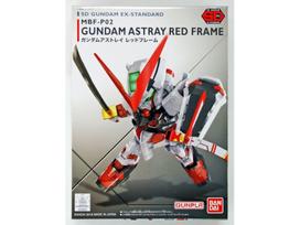 Bandai SD EX-Standard Gundam Astray Red Frame – Gunpla modelio rinkinys
