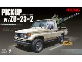 Meng 1/35 pikapas su ZU-23-2 plastikinis modelis (VS-004)