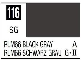Mr.Hobby Mr.Color C-116 RLM66 juodai pilki nitro dažai 10 ml