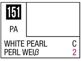 Mr.Hobby Mr.Color C-151 White Pearl perlamutriniai nitro dažai 10 ml