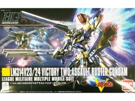 Bandai HGUC V2 Assault Buster Gundam 1/144 plastikinis Gunpla rinkinys