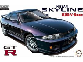 Fujimi Nissan Skyline R33 V‑Spec 1/24 surenkamas plastikinis modelis (04627)