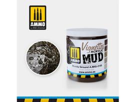 AMMO MIG akrilinis purvas Muddy Ground, 100 ml, A.MIG-2155, dioramoms