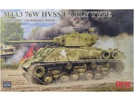 M4A3 76W HVSS Sherman tanko modelis 1/35 Rye Field RFM-5058
