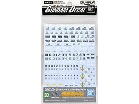 Bandai Gundam dekalės Nr.30 HGUC 1/144 – Žemės Federacijos MS (Anaheim)