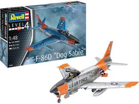 Revell F-86D Dog Sabre 1/48 plastikinis lėktuvo modelis