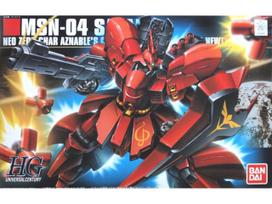 Bandai HGUC Sazabi MSN-04 1/144 Gunpla plastikinis modelis