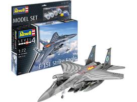 Revell F-15E Strike Eagle 1/72 dovanų rinkinys su dažais ir klijais