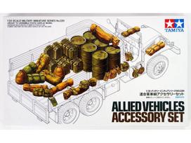 Tamiya 1/35 Sąjungininkų technikos aksesuarų rinkinys (35229)