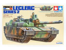 Tamiya Leclerc 2 serija prancūzų kovinis tankas 1/35 modelio rinkinys