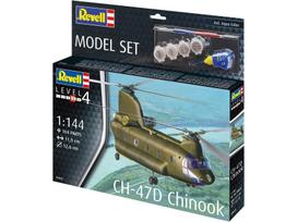Revell CH-47D Chinook 1/144 dovanų rinkinys su dažais, klijais, teptuku
