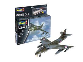 Revell Hawker Hunter FGA.9 dovanų rinkinys 1/144 su dažais ir klijais