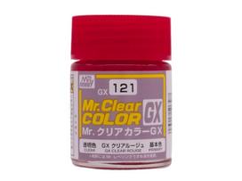 Mr.Hobby Mr.Color GX akriliniai dažai Clear Rouge GX-121, 18 ml