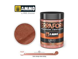 AMMO MIG TERRAFORM akrilinė molio tekstūra dioramoms, 100 ml (2171)