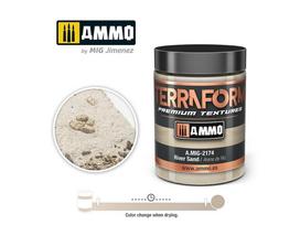 AMMO MIG TERRAFORM upių smėlis – akrilinė tekstūra, 100 ml (2174)