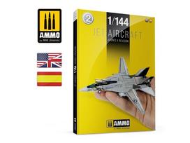AMMO by Mig Jimenez: Reaktyviniai lėktuvai 1/144 – daugiakalbis žurnalas (6147)