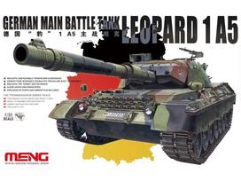 Meng Leopard 1 A5 vokiškas tankas 1/35 plastikinis modelis (TS-015)