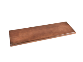 Amati medinė lakuota ekspozicinė bazė 80×25×3 cm