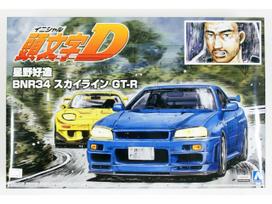 Aoshima Initial D Nissan Skyline GT-R R34 1/24 plastikinis modelis