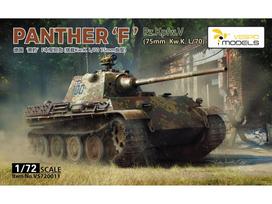 Vespid Pz.Kpfw.V Panther F 1/72 plastikinis surinkimo rinkinys (75 mm L/70)