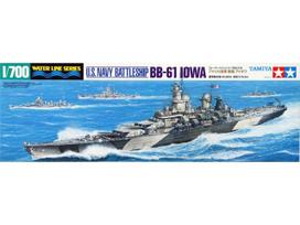 Tamiya USS Iowa BB-61 1/700 plastikinis surenkamas laivo modelis 31616