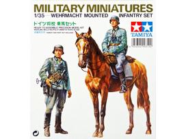 Tamiya Wehrmacht raitoji pėstininkija 1/35 plastikinis modelio rinkinys 35053