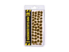 AK Interactive žolės kuokštai Backwater 4 mm dioramoms ir maketams (AK8122)