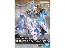 Bandai SDW Heroes War Horse Knight World Ver. – Gunpla modelio rinkinys