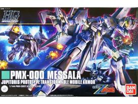 Bandai HGUC PMX-000 Messala 1/144 Gunpla surinkimo rinkinys